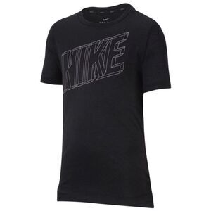Nike Dri-Fit Breathe Black/Gunsmoke Boy’s Short Sleeve T-Shirt BV3804-010 XL
